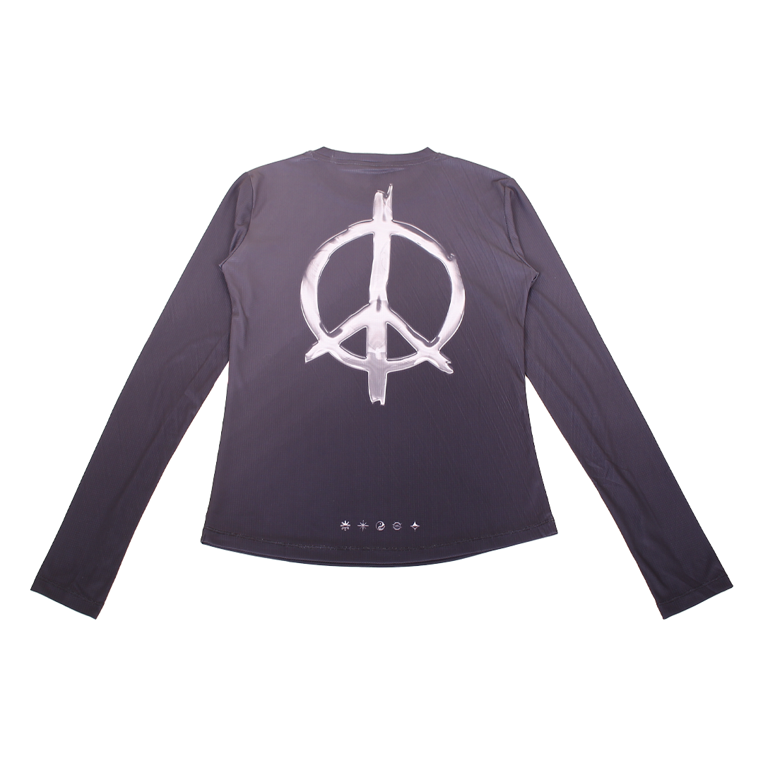 RNP ACHROMATICA WOMAN LONG SLEEVE RUNNING JERSEY  - Easy Sunday Running