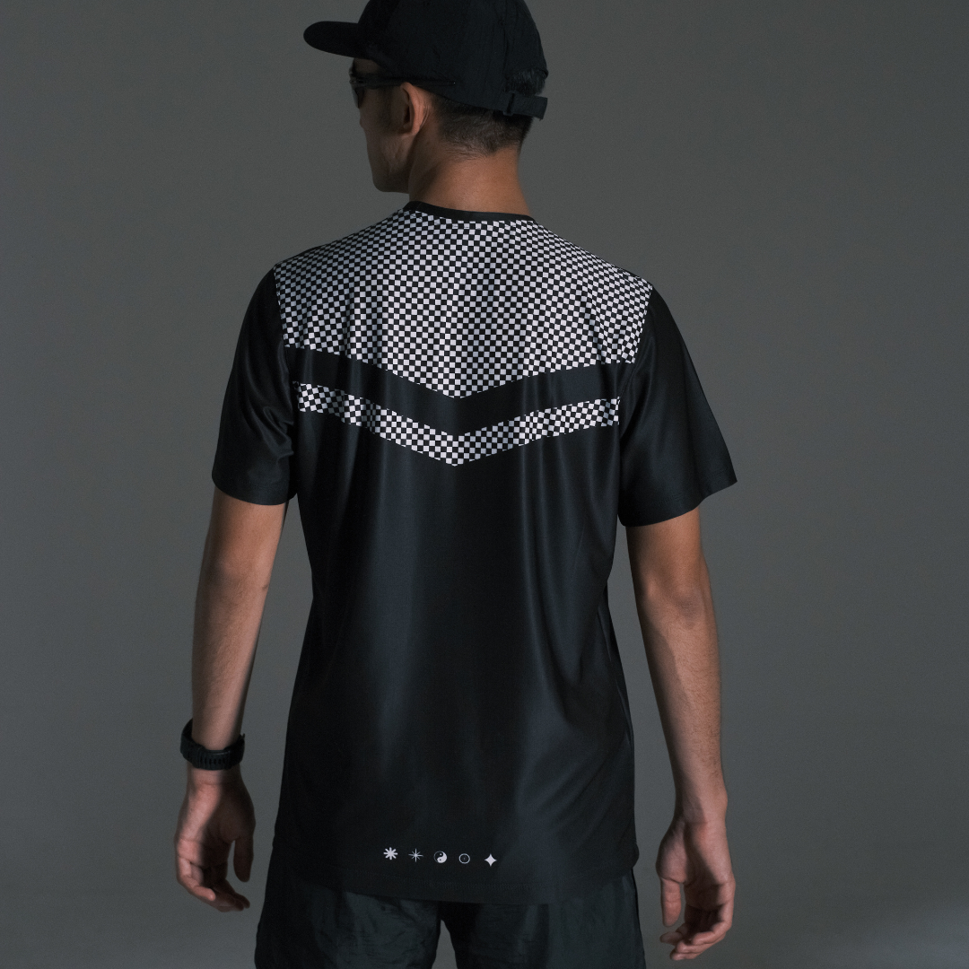 S.E BLACK SHORT SLEVEE MEN - Easy Sunday Running